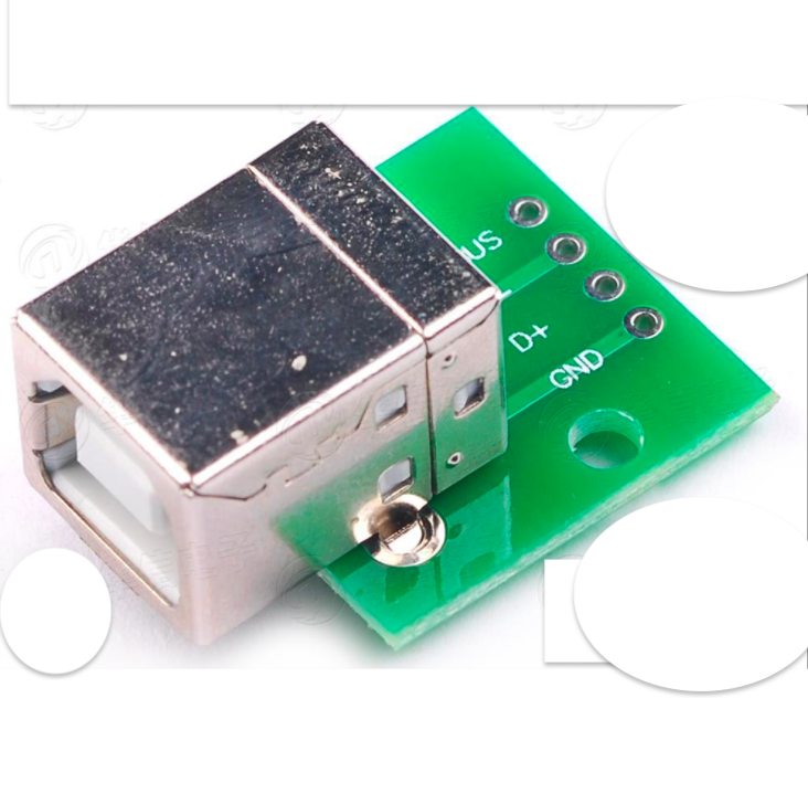 Đế ra chân header Usb Type-B Female cổng vuông cái