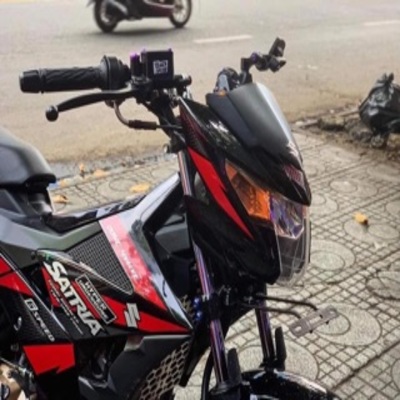 Cặp tem choá đèn sắc màu cho satria/raider cực đẹp