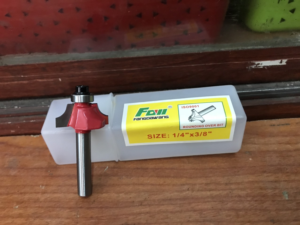 MŨI PHAY GỖ BO CẠNH R5 1/4 X 3/8 ( CỐT 6.3MM)