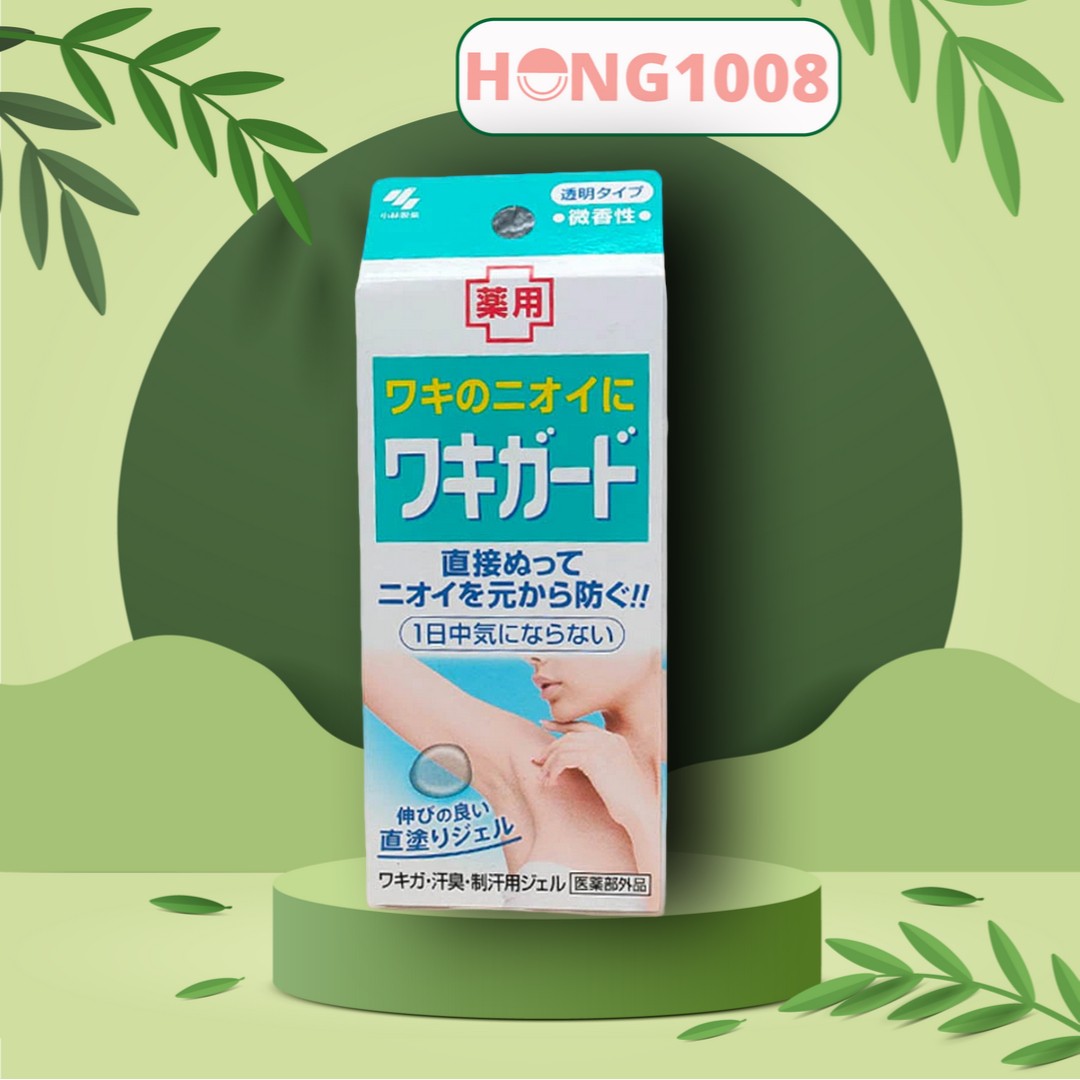 Gel Khử Mùi Nách Kobayashi Wakigard Nhật Bản 50g - Shop Hong1008