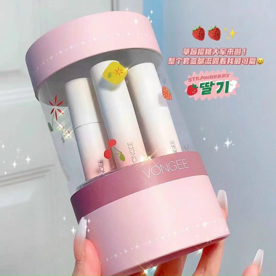 Set 5 Cây Son Kem VonGee Mềm Mượt Siêu Lì [Hàng Nội Địa Trung]