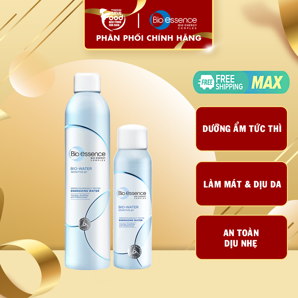 Xịt Khoáng Dưỡng Da Ẩm Mịn Bio-essence Bio-Water Energizing Water