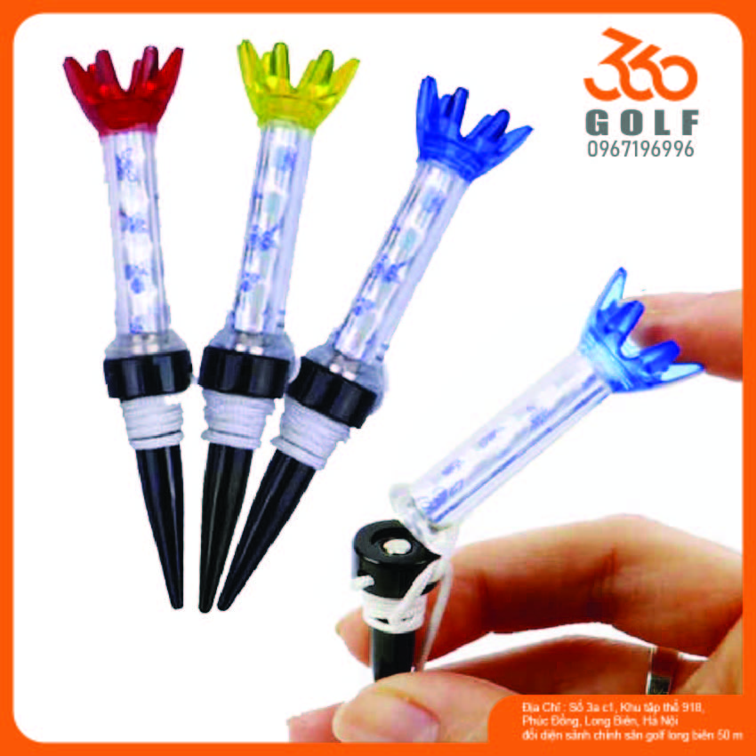 Tee dây golf- tee nam châm phụ- trụ bóng golf