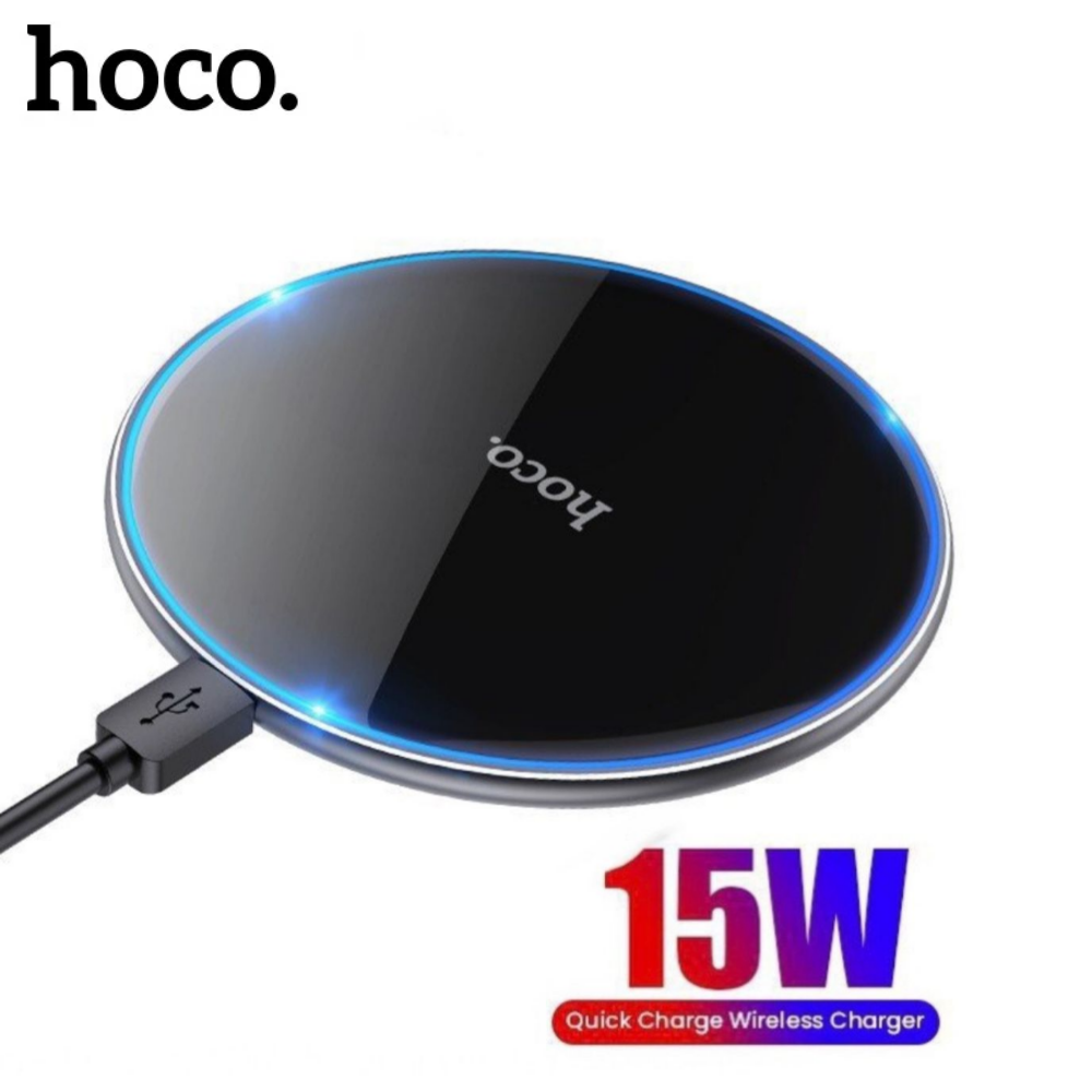 Đế sạc không dây sạc nhanh 15w HOCO - Đế sạc từ tính đa năng dùng cho iphone samsung xiaomi ...