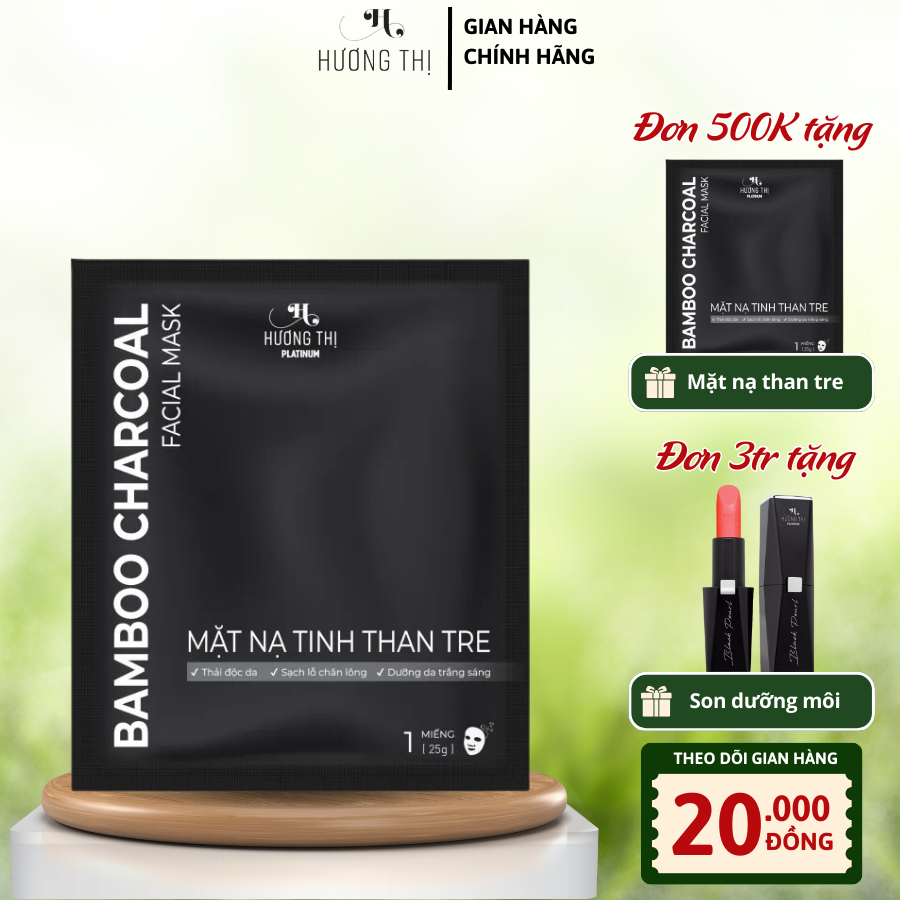 Mặt nạ tinh than tre Hương Thị 25gr