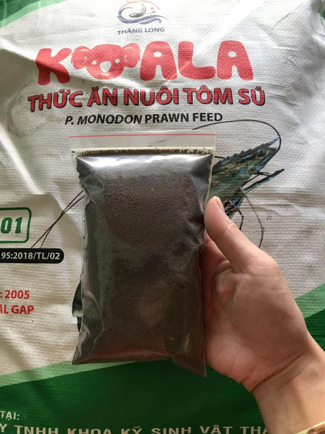 Bịch 100g thức ăn cho tôm, tép, cá cảnh... (hạt cỡ rất nhỏ 1/10)