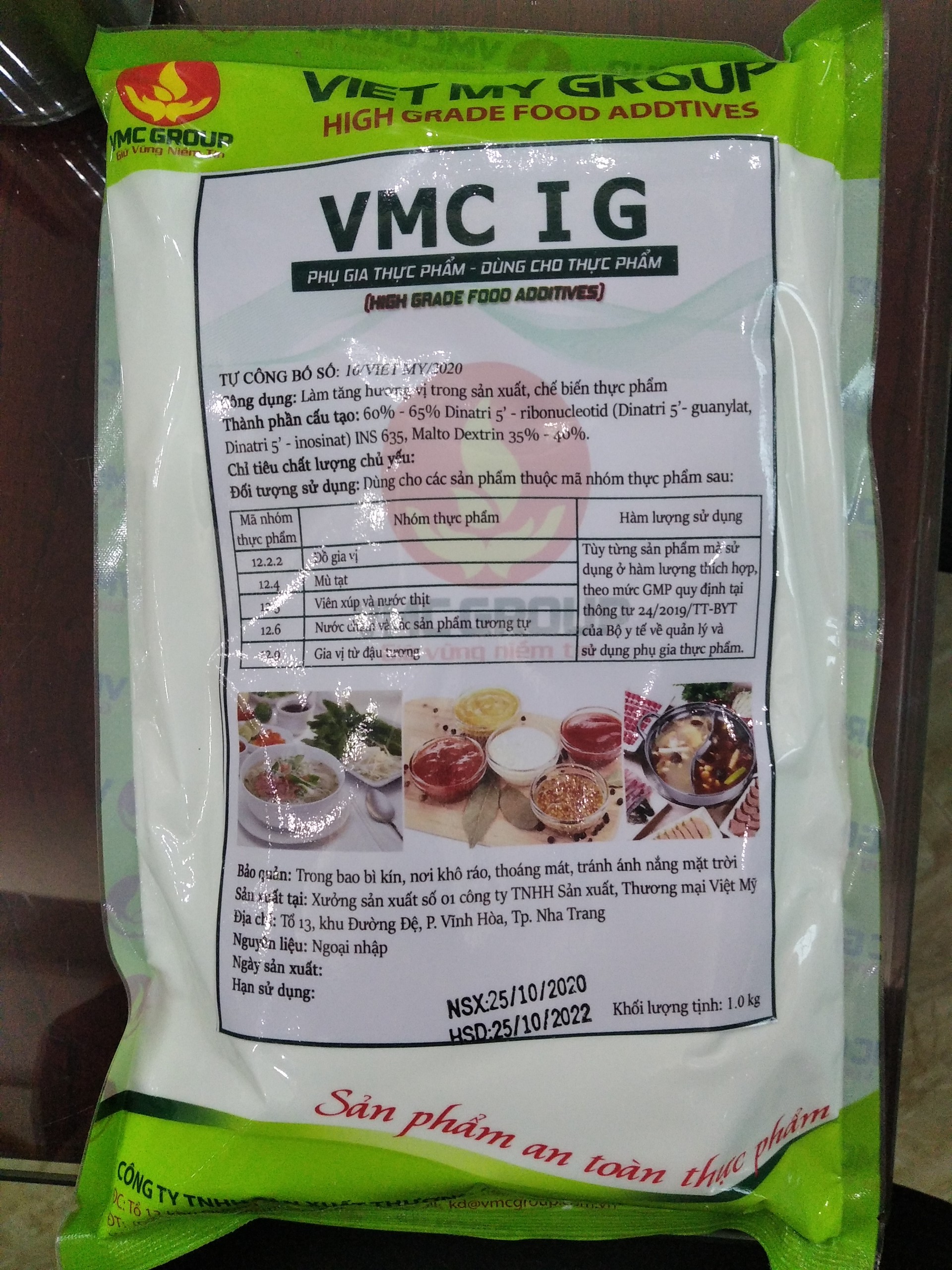 Chất điều vị ngọt thanh cho nước chấm & nước dùng
