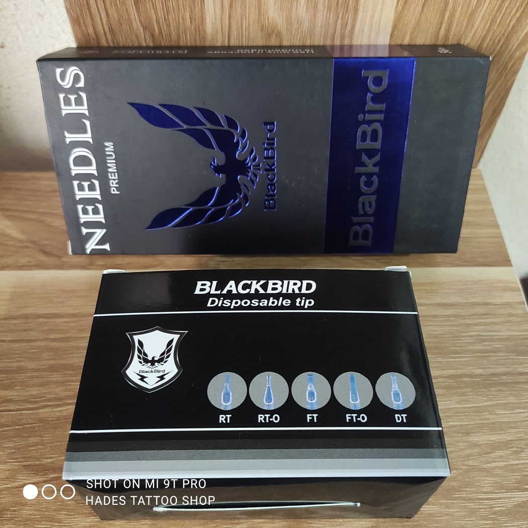 Bộ kim xăm + ngòi 11M1 đánh màu Black Bird ( 50 kim + 50 ngòi )