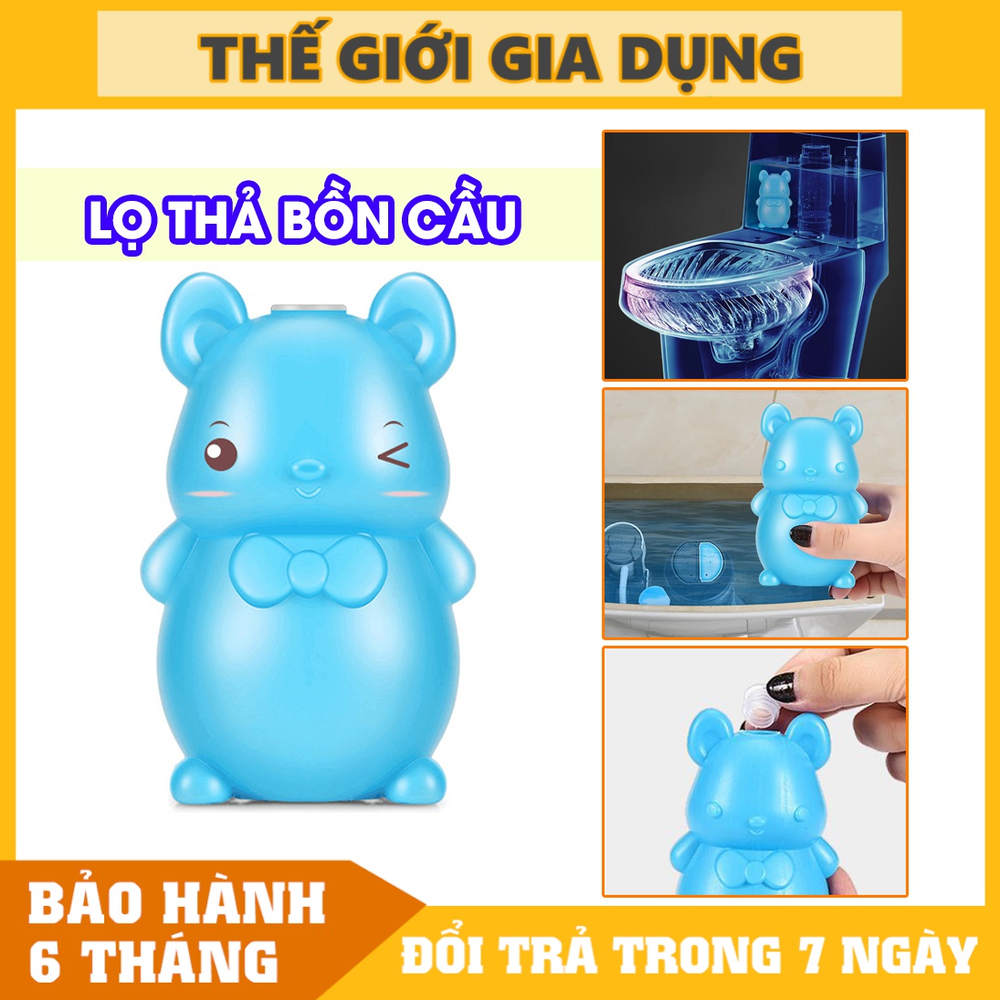 Lọ Thả Bồn Cầu Khử Tẩy Bồn Cầu Diệt Khuẩn Khử Mùi Nhanh