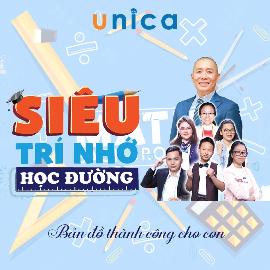 [HCM]Siêu trí nhớ học đường từ lớp 1 đến lớp 12
