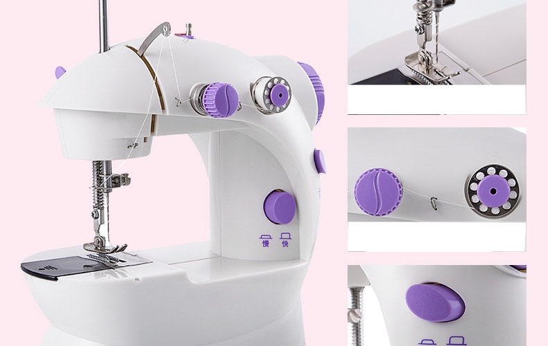 Máy may để bàn - máy khâu mini gia đình siêu tiện lợi