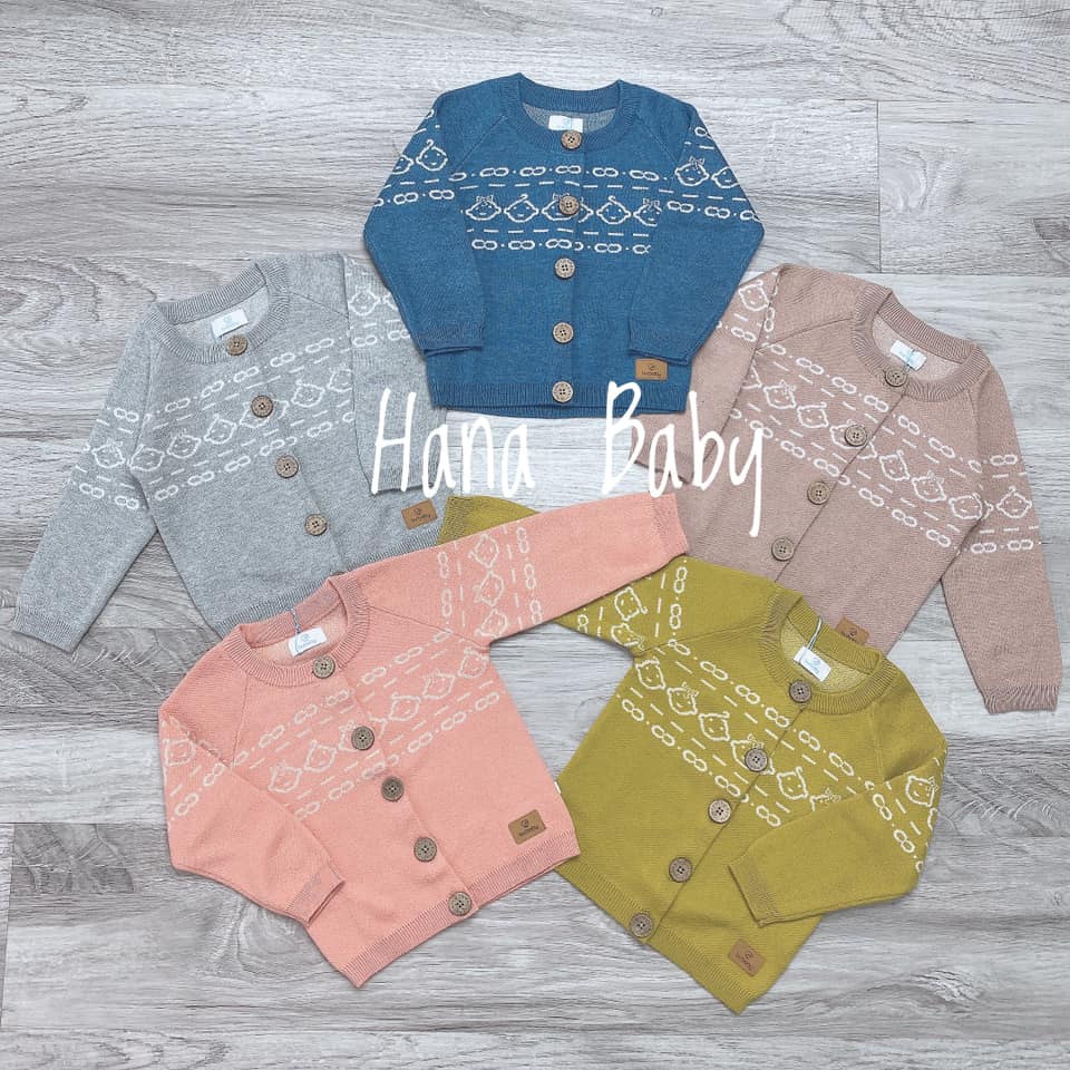 Áo Cardigan cổ tròn Bu baby - Kyomi Lennie