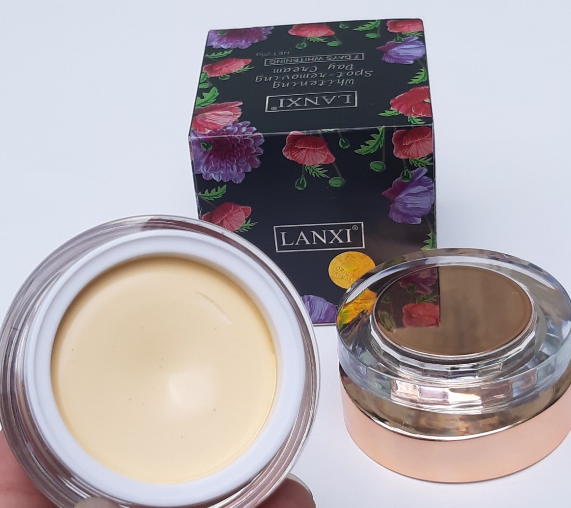 [Chuẩn Thái] Kem lanxi kem nám Ngày  Dưỡng Trắng mờ thâm Nám Lanxi Whitening spot-removing day cream 7 days  Thái Lan (có thể dùng làm kem lót trang điểm)