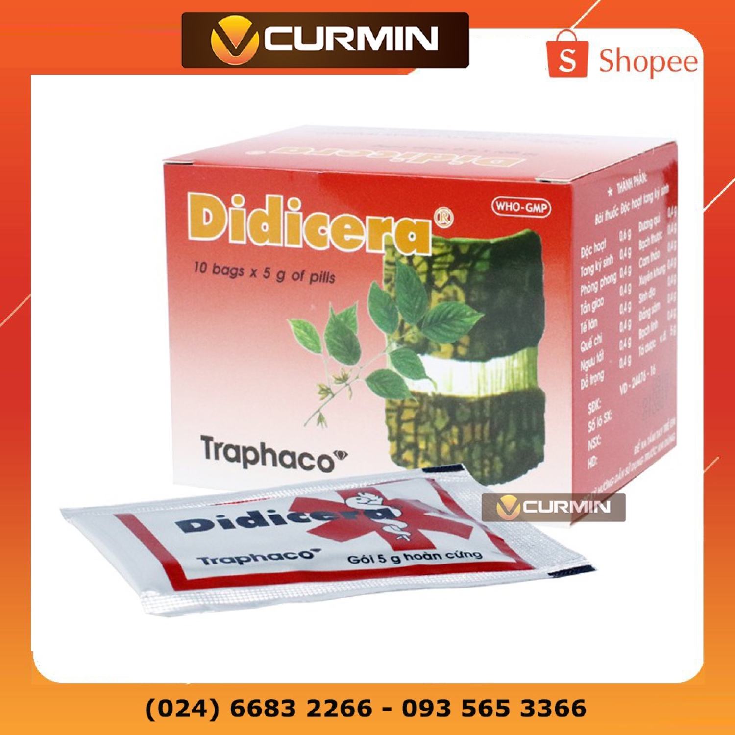 Didicera - độc hoạt tang ký sinh traphaco