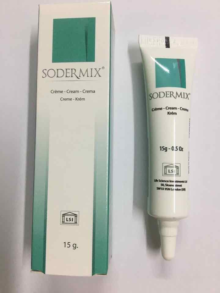 [HCM]Kem giảm sẹo lồi sẹo phì đại sodermix cream 15g chất lượng đảm bảo an toàn đến sức khỏe người sử dụng cam kết hàng đúng mô tả