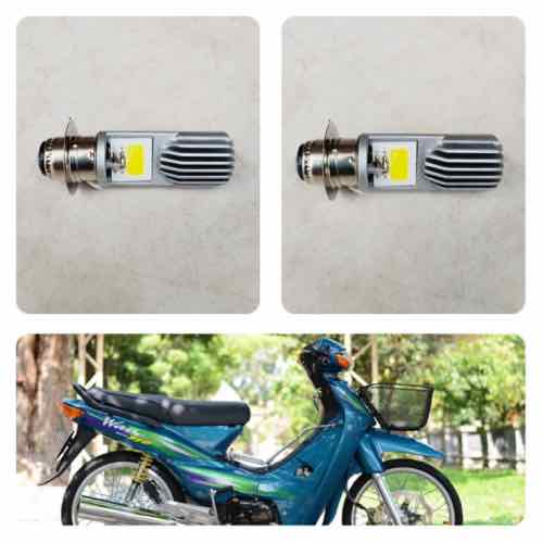 BỘ 2 BÓNG LED CAO CẤP CHÂN M5 CHO XE ĐỜI CŨ DREAM WAVE