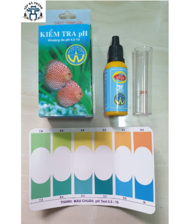 [Hoàn Tiền 10%] Dung Dịch Đo PH Test Kit TP Cho Bể Cá Cảnh, Bể Thủy Sinh