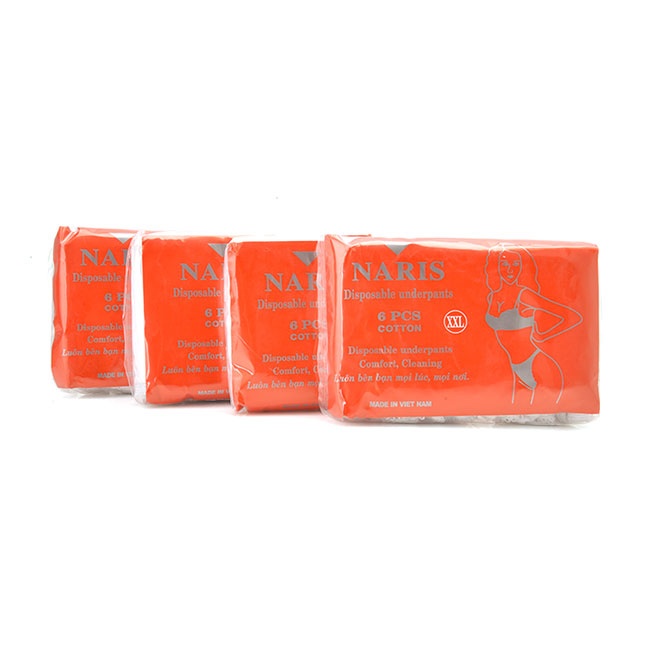 Combo 12 Quần lót Cotton Dùng 1 lần sản xuất Việt Nam - quần lót giấy cho bà bầu sau sinh - quần lót giấy nữ dùng 1 lần - quần lót giấy đi du lịch - quần lót giấy cao cấp