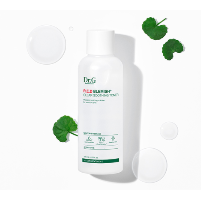 [Chính hãng] Nước hoa hồng Dr.G Red Blemish Clear Soothing Toner 200ml/ 닥터지 레드 블레미쉬 클리어 수딩 토너