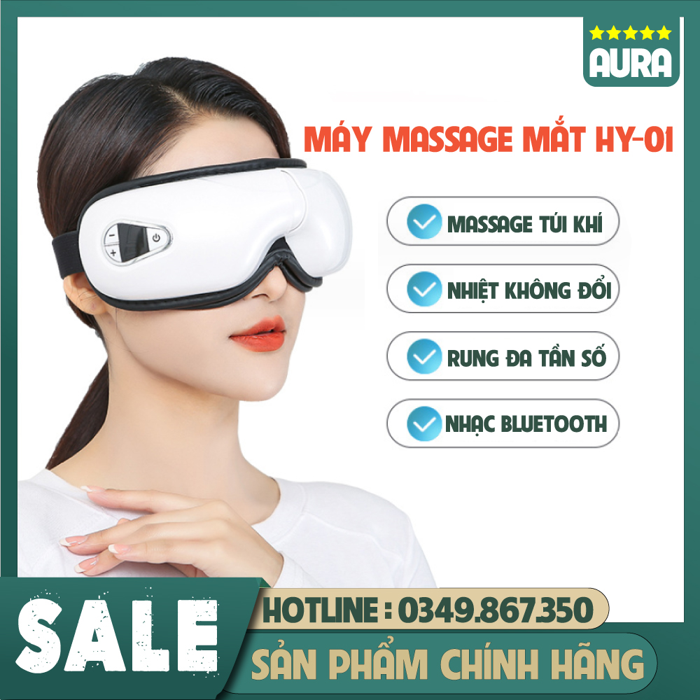 Máy massage mắt, Máy massage mắt mini giảm cuồng thâm, nhức mỏi, giúp thư giãn mắt cao cấp EyeCare HM Y35, sản phẩm chính hãng, MẪU MỚI 2023