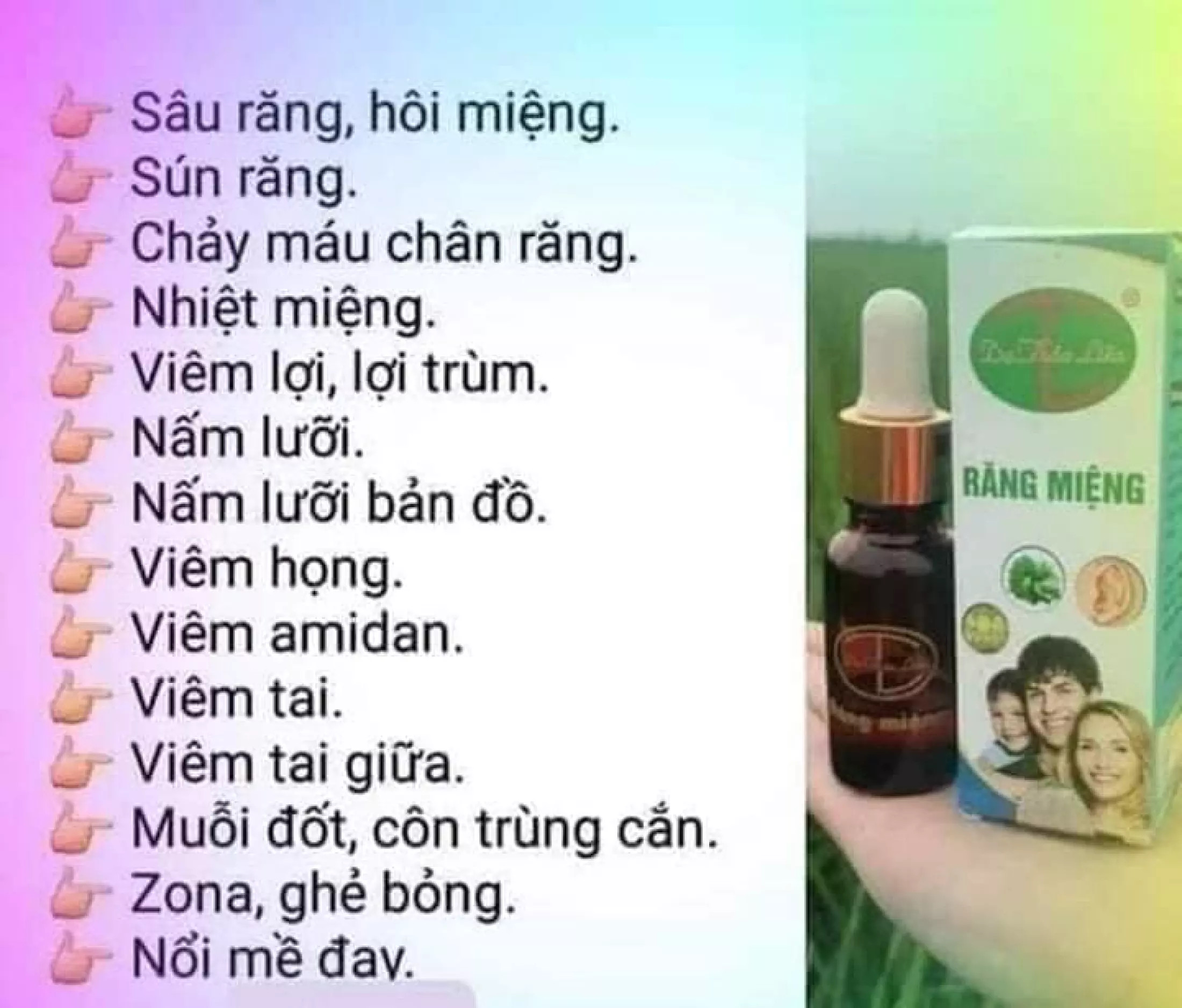 Tinh dầu sâu răng hôi miệng dạ thảo liên 5ml tặng 1 bàn chải đánh răng laco