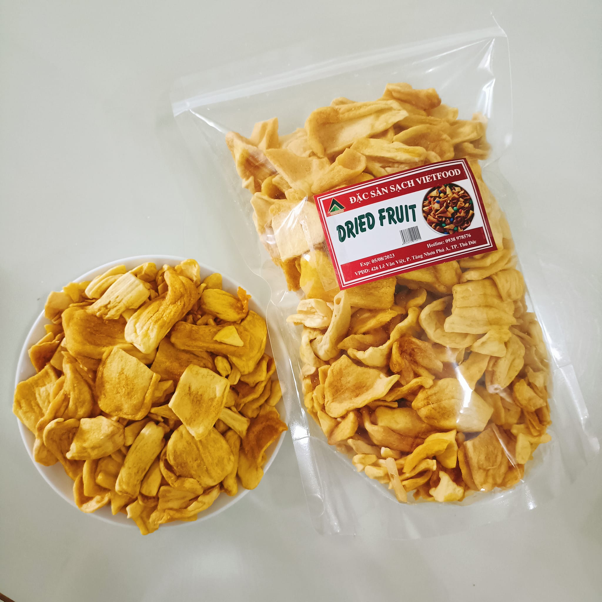 1kg mít sấy vỡ cánh to giòn - vietfood