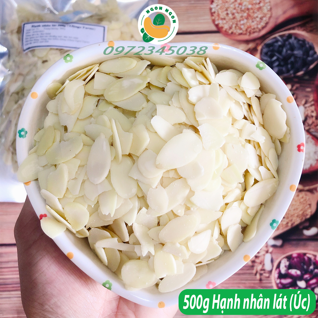 500g hạnh nhân lát úc