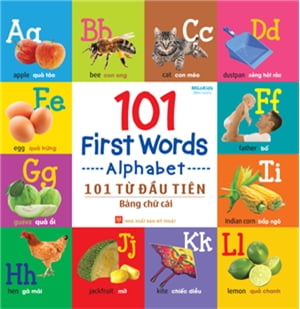 Fahasa - 101 first words - alphabet / 101 từ đầu tiên - bảng chữ cái