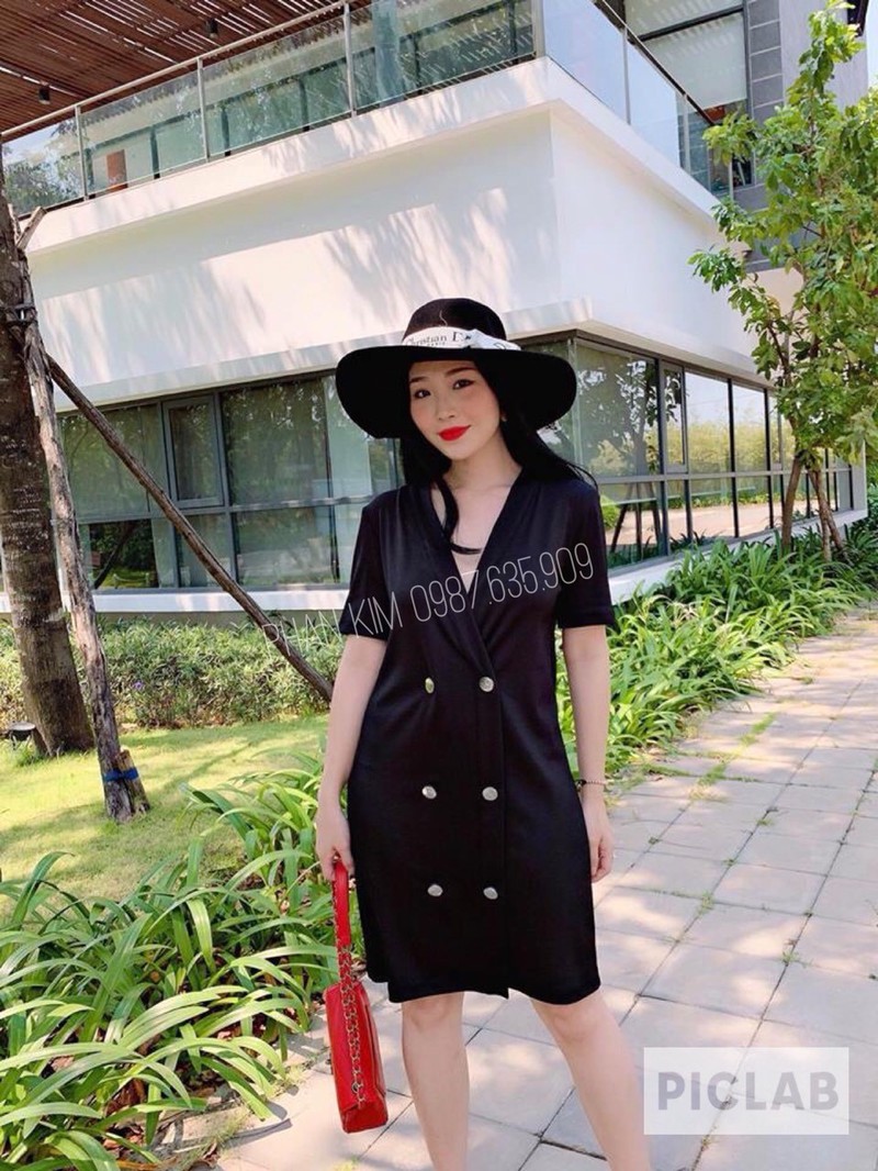 SALE XẢ HÀNG - ĐẦM SUÔNG CÔNG SỞ GIẢ VEST THỜI TRANG - MT03A