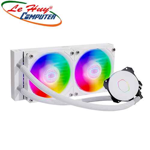 Tản nhiệt nước cpu cooler master masterliquid ml240l argb v2 white edition