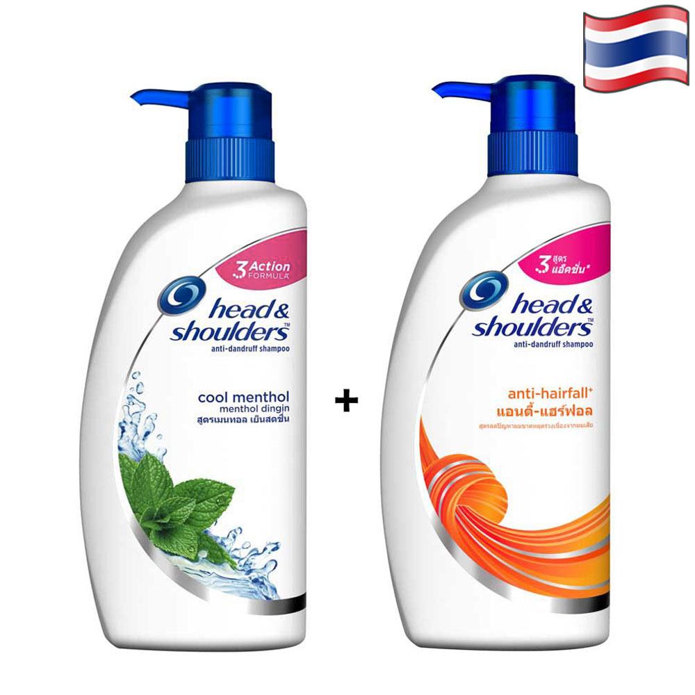 1 CHAI DẦU GỘI HEAD&SHOULDER HƯƠNG BẠC HÀ VÀ 1 NGĂN RỤNG TÓC - 370ml/chai