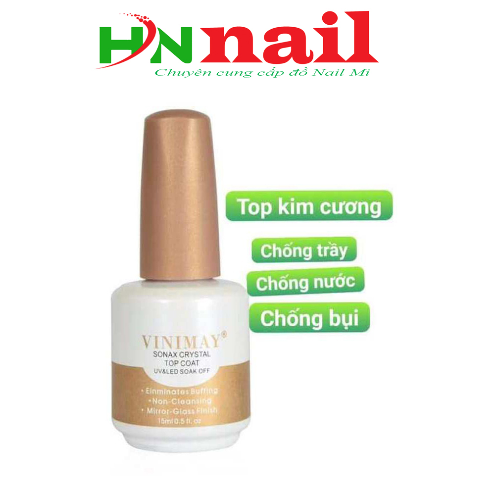 Top kim cương, top Pha Lê Vinimay Siêu Bóng Siêu Bền làm đẹp nail shop Hnnail