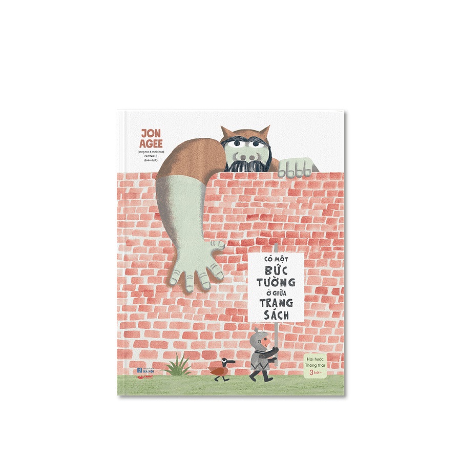 Sách - Có một bức tường ở giữa trang sách - Crabit Kidbooks