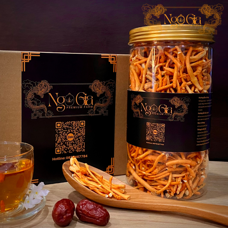Combo đông trùng hạ thảo khô 50g - ngô gia farm