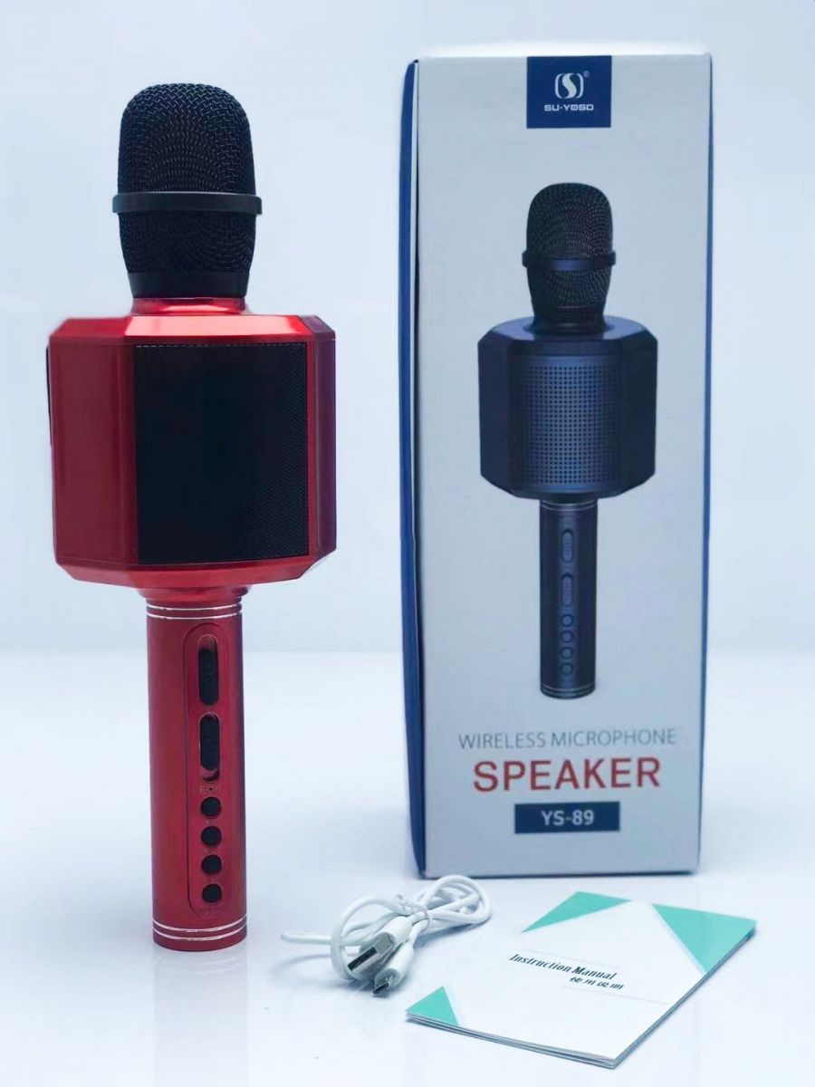 [HCM](SALE HOT) Micro Karaoke Bluetooth Mic Hát Karaoke Kèm Loa Bluetooth YS 89 Cao Cấp - Micro Kiêm Loa Karaoke SU YOSD Siêu Bass Mic Bắt Giọng Tốt Pin Khủng Âm Thanh Trong Trẻo BH Uy Tín