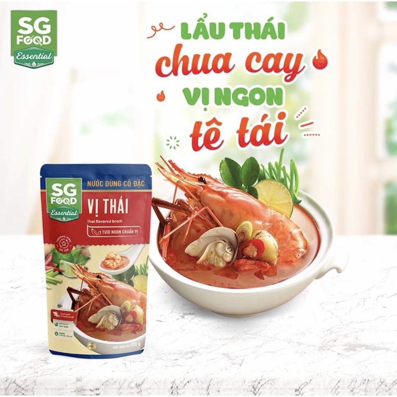 Gói lẩu thái sg food 180g