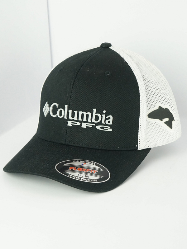 Mũ nón lưới lưỡi trai bít đuôi columbia pfg mesh flexfit ball cap - size s/m