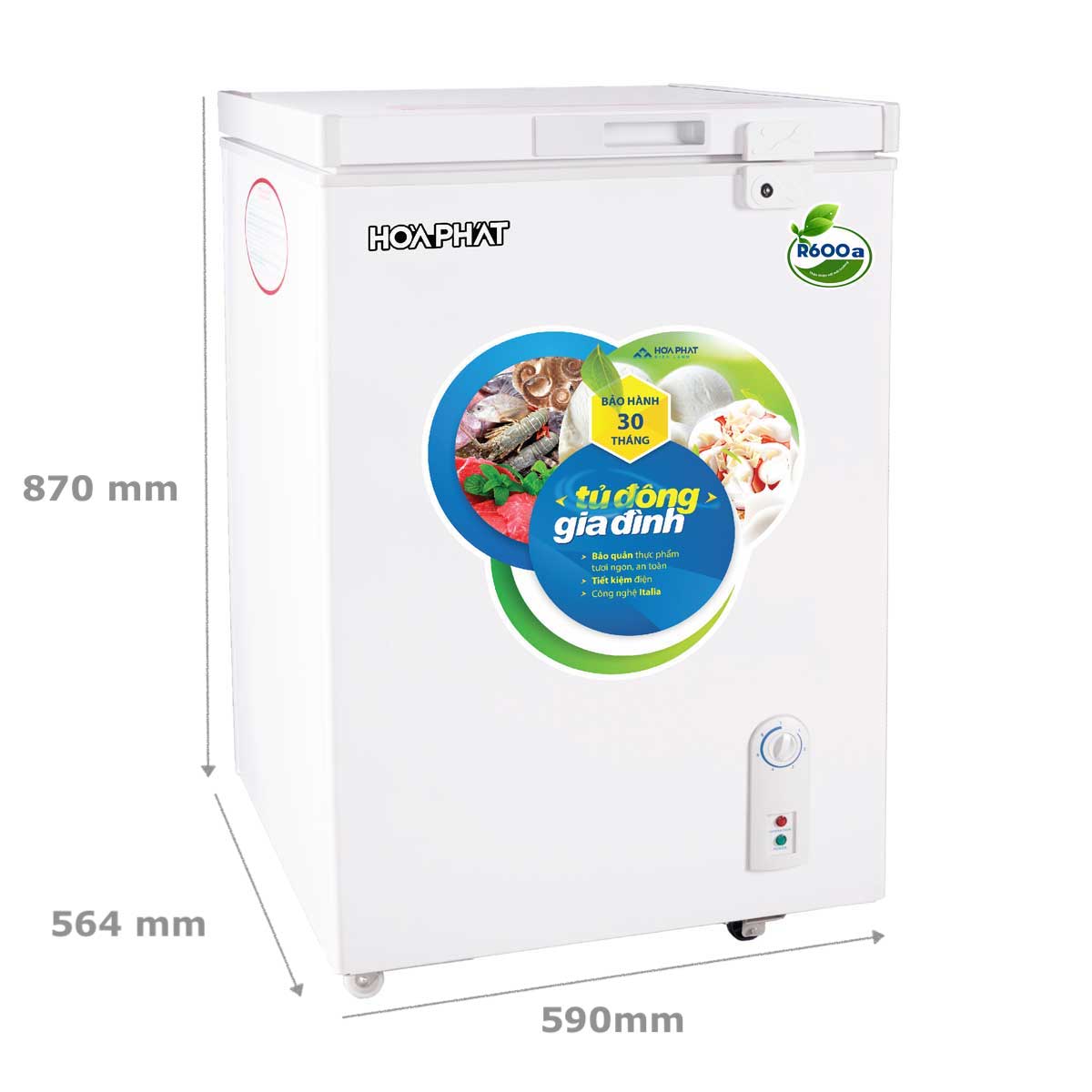 Tủ đông Hòa Phát HCF-106S1N1