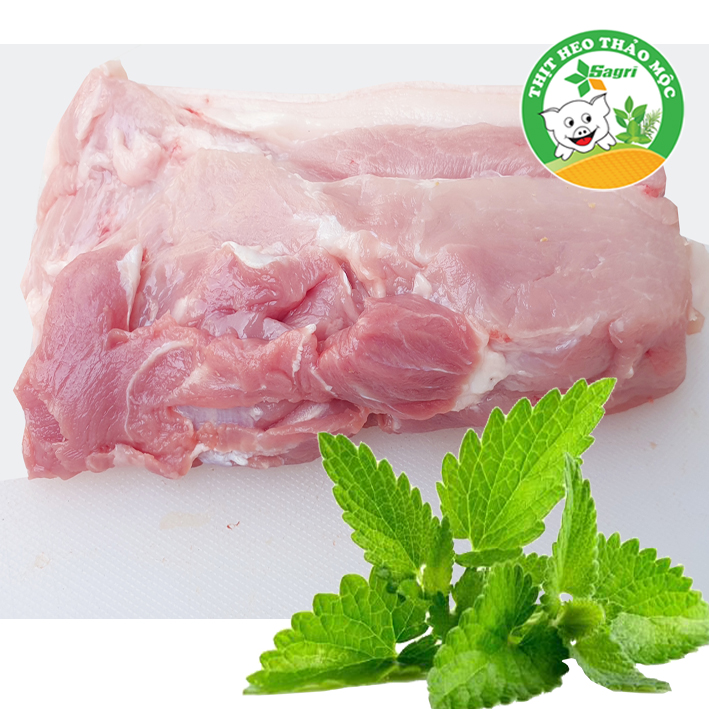 Thịt đùi heo Thảo mộc 1kg - [Giao Ngay Tại HCM]