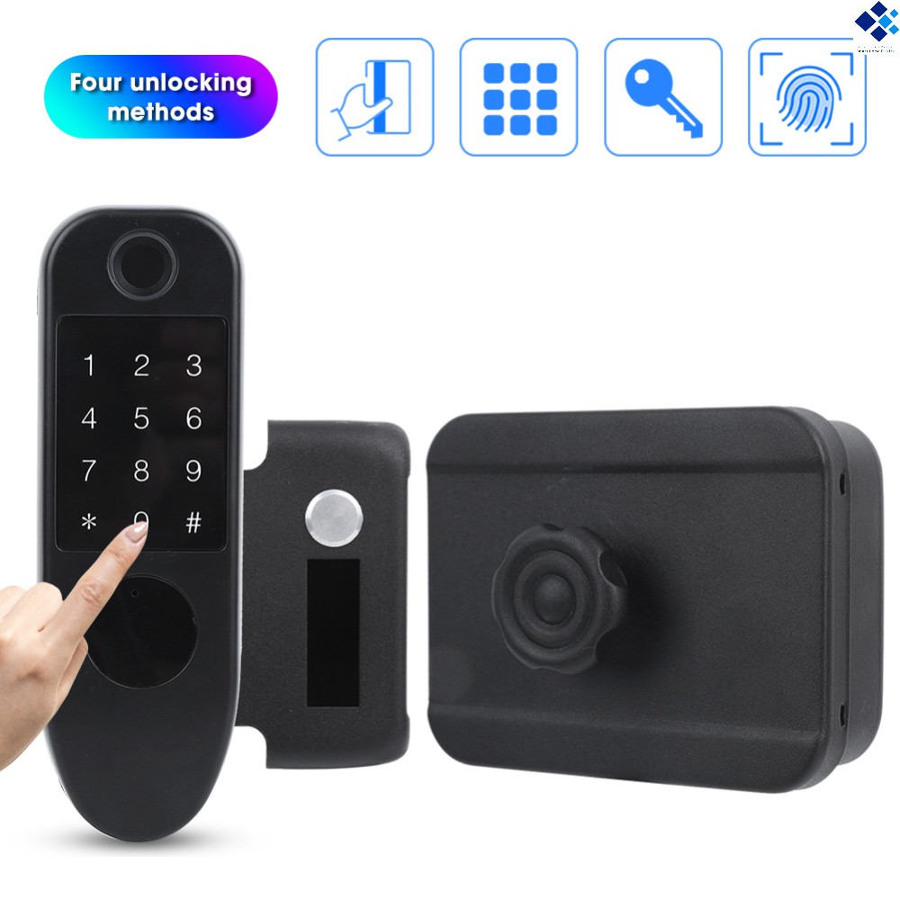 Khóa vân tay thông minh kèm thẻ từ khóa cơ và mật khẩu