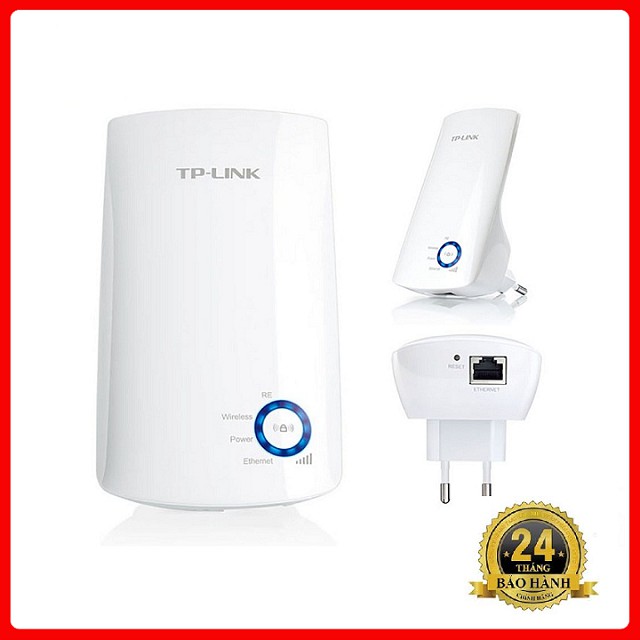 Bộ Kích Sóng Wifi Repeater TP-Link TL-WA850RE Chuẩn N tốc độ 300Mbps - Hàng Chính Hãng BH 24 tháng