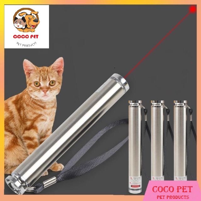 Đèn laze trêu mèo 3 chế độ đèn, được làm bằng thép không gì, giúp làm vui, giải tỏa stress cho mèo cưng