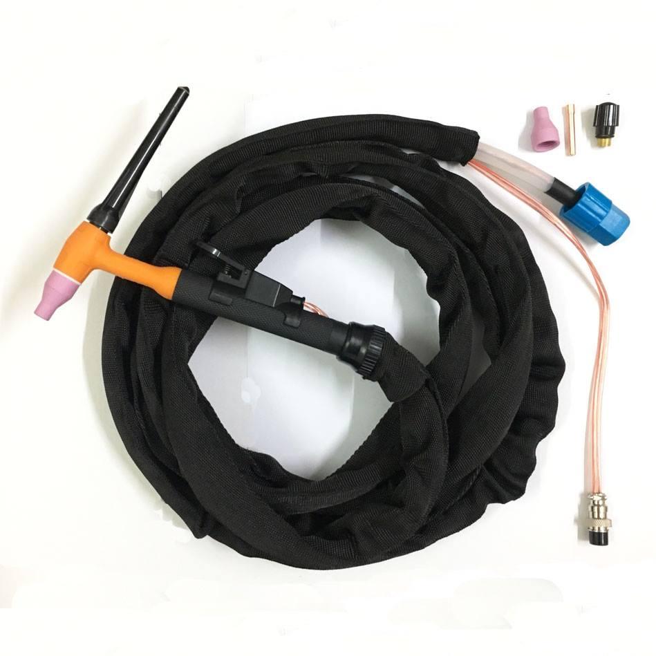 [QUÀ TẶNG KÈM ] Dây hàn tig QQ150 điện khí chung -  chống gập - ống chịu nhiệt -  chống cháy - dài 4m