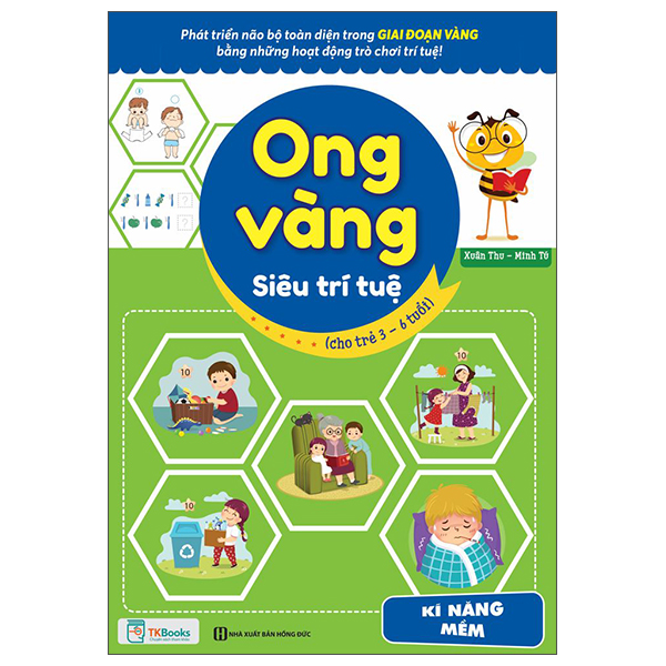 Fahasa - Ong Vàng Siêu Trí Tuệ (Cho Trẻ Từ 3 - 6 Tuổi) - Kỹ Năng Mềm