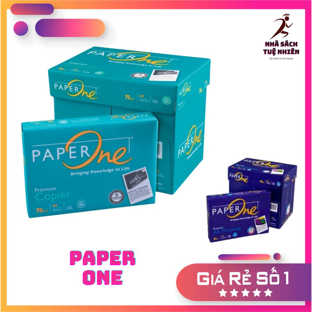 Giấy A4 Paper One 70gsm 80 gsm Giấy in photo A4 Giấy A4 giá rẻ CAM KẾT