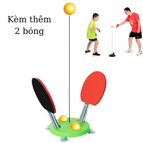 Bộ Bóng Bàn Tập Phản Xạ Cho Bé Rèn Luyện Kĩ Năng Phản Xạ Nhanh Nhẹn, Kích Thích khả năng vận động tinh cho bé