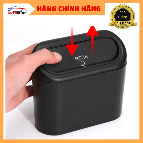 Thùng rác đa năng siêu gọn, thùng rác mini văn phòng, xe ô tô, thùng rác mini trên xe ô tô - raiden