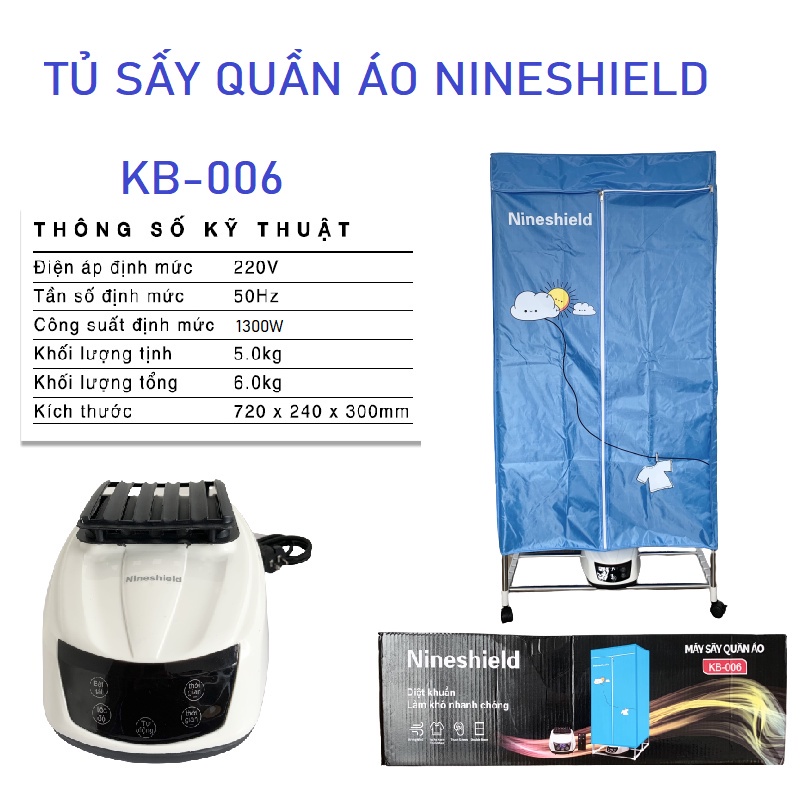 Tủ sấy quần áo Sowun SW869 công suất 1600w Tủ sấy quần áo Sowun khung gấp gọn Máy sấy Quần Áo Sowun Hàn Quốc Tủ sấy quần áo Nineshield KB006 công suất 1300w tủ sấy quần áo Nineshield tủ sấy quần áo với thiết kế sấy nhanh