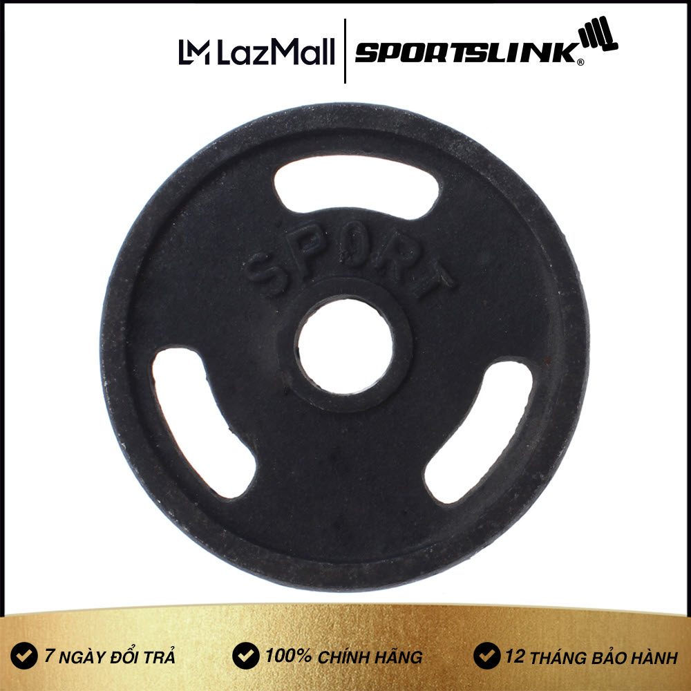 Tạ Bánh Gang Đúc Phi 27mm - Tạ Miếng Gang 1kg