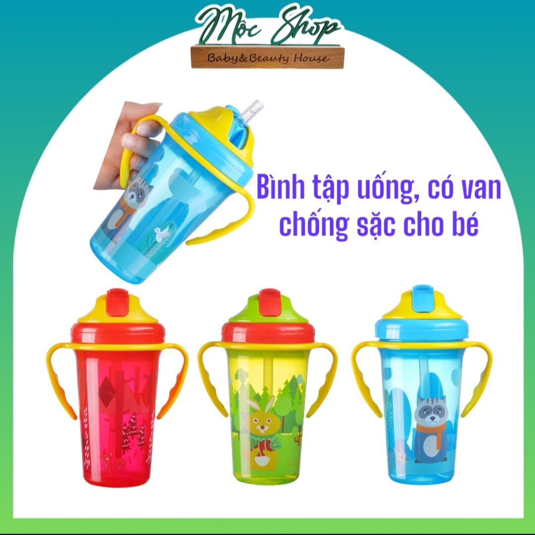 Bình tập uống nước cho bé 300ml